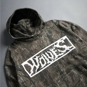NEW DARC SPORT MIDNIGHT WOLVES "PIERCE" [Large] HOODIE IN VINTAGE NORSE CAMO